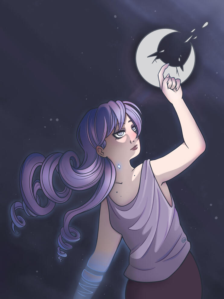 OC digital Illustration of Shaula