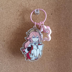 Yae Miko Bell Keychain