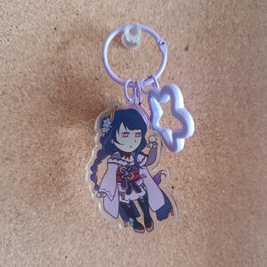 Raiden Ei Bell Keychain